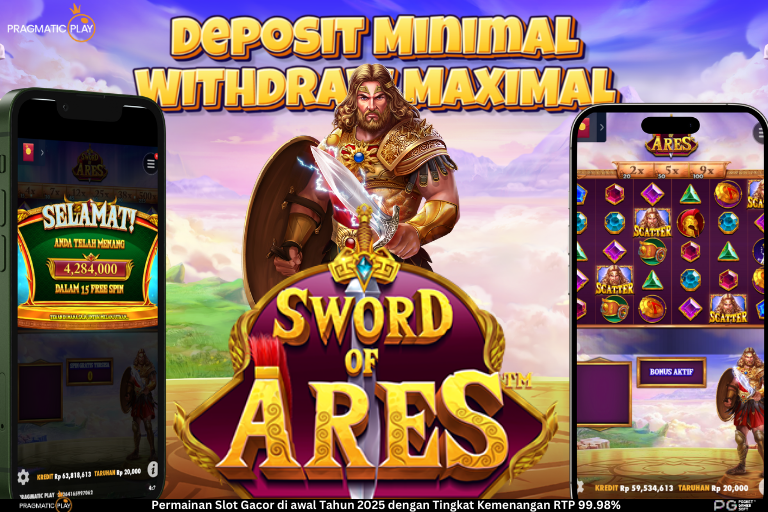 Menebas Jackpot Bersama Dewa Perang di Slot Sword of Ares