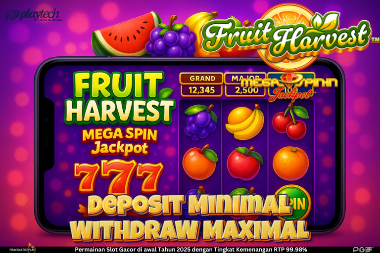Fruit Harvest: Panen Keberuntungan dari Ladang Buah Digital