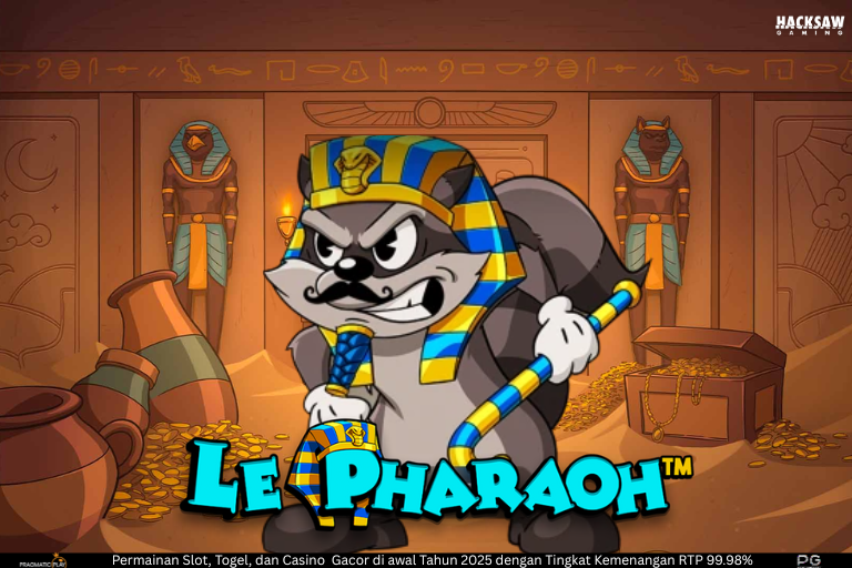 Le Pharaoh - Misteri Mesir Kuno dalam Slot Online Menegangkan