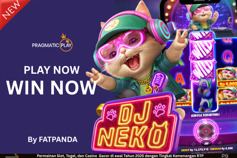 DJ NEKO – Slot Musik Penuh Irama, Visual Anime, & kucing